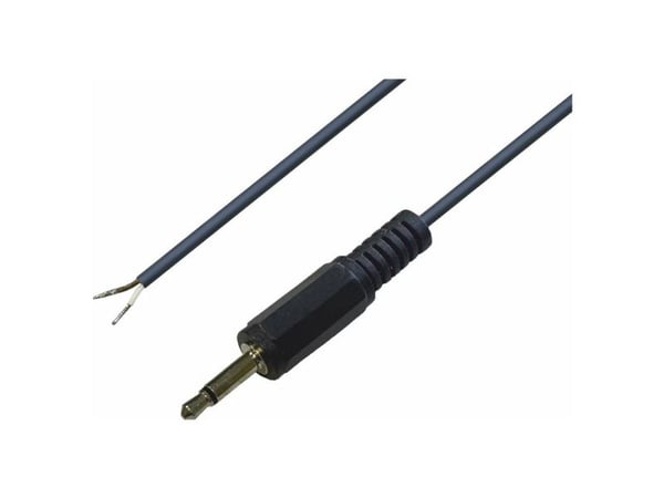 BKL Electronic 1101048 3,5 mm jack-kontakt – mono, 2 poler – 1 stk (1101048)