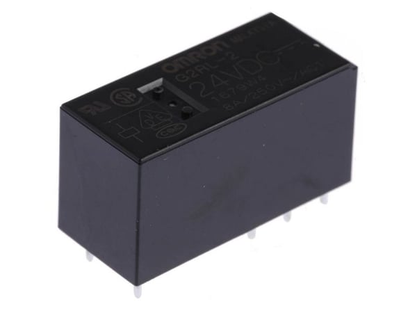 Omron G2RL-2-DC24 Virtarele 24 V/DC 8 A 2 x kytkin 1 kpl Laukku Pussi