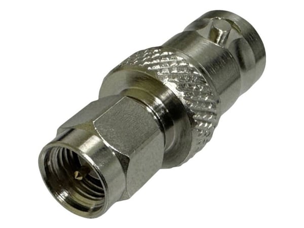 TRU COMPONENTS 1579395 SMA-sovitin SMA-pistoke - BNC-pistorasia 1 kpl