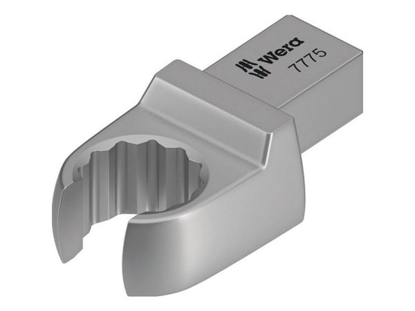 Wera 7775, Torque wrench end fitting, Sølv, 1 stykker, Chromium-Vanadium Steel (Cr-V), 10 mm, 4,4 cm