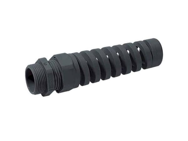 LAPP SKINTOP® BS-M 20 x 1,5 Kaapeliläpivienti mutkittelusuojaspiraalilla M20 Polyamidi Musta (RAL 9005) 1 kpl