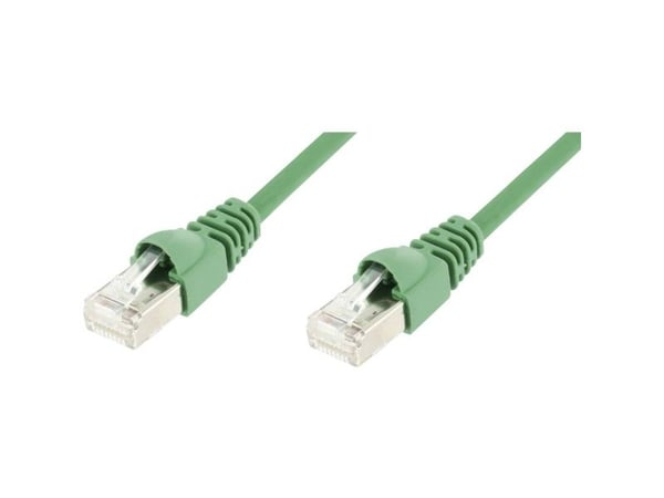 Telegärtner 100008827, 7,5 m, Cat6a, S/FTP (S-STP), RJ-45, RJ-45, Grøn