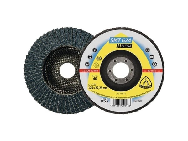 KLINGSPOR SMT624 SUPRA 125mm gr. 40