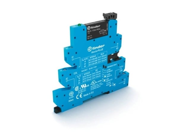 Finder MasterPLUS, Blå, 24 V