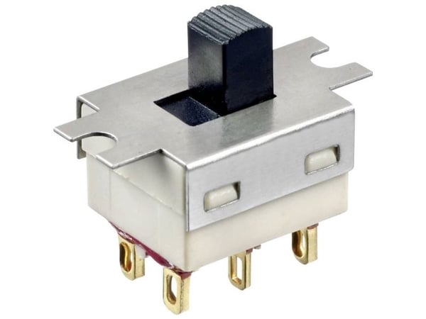 APEM GH36S000001 G-sarjan liukukytkin 20 V/DC 1 x On/(On) 1 kpl 1 kpl