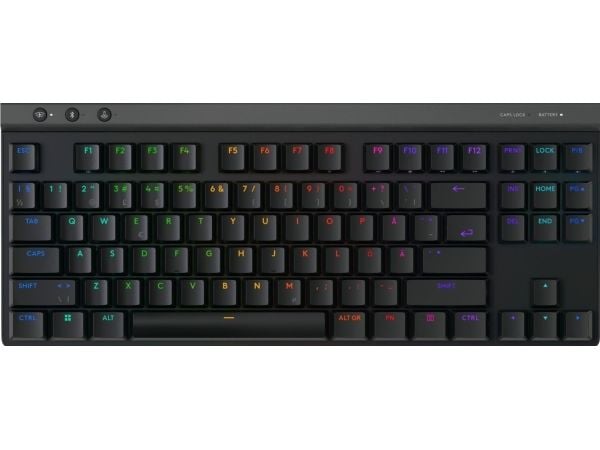 G515 LIGHTSPEED TKL Linear, musta (pohjoismainen)