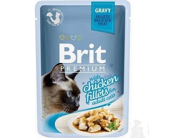Brit Brit Care kattemat med kylling i saus 85 g