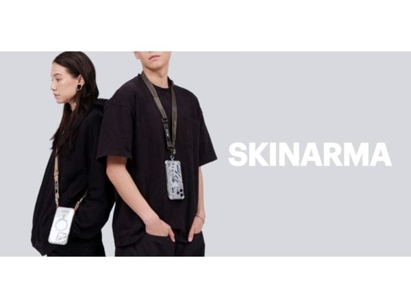 SKINARMA Skinarma Saido-skal till iPhone 16 Pro Max 6,9" magnetisk laddning titanium