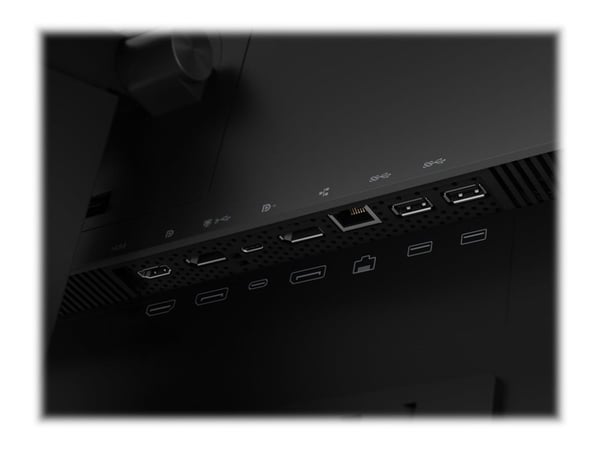 Lenovo ThinkVision P24h-2L - LED-skjerm - 24" (23.8" synlig) - 2560 x 1440 QHD @ 60 Hz - IPS - 300 cd/m² - 1000:1 - 4 ms - HDMI, DisplayPort, USB-C...