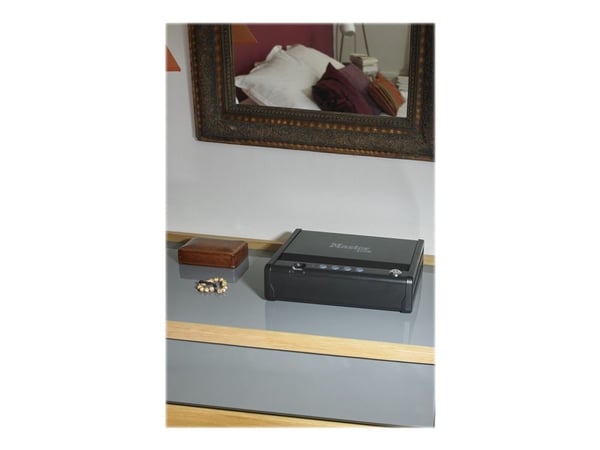Master Lock No. MLD08EB - Säker - massivt stål - svart