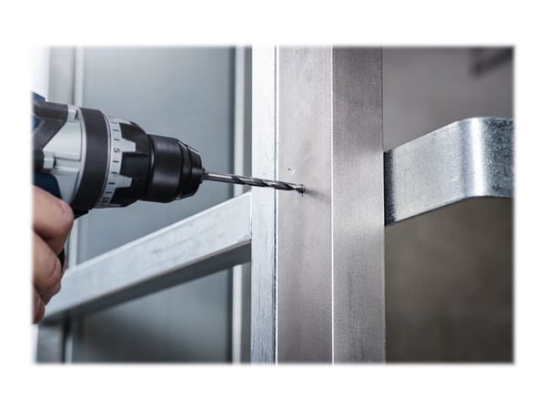 Bosch HSS PointTeQ - Bor - for metall - bor - 10 deler - 3.5 mm - heksagonal - lengde: 79 mm