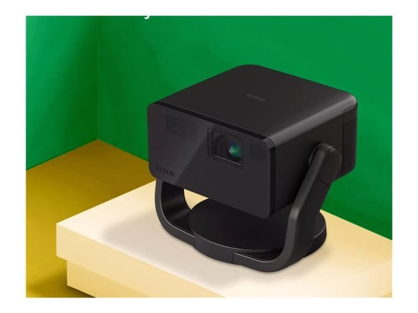 Epson EF-22B - 3 LCD-projektor - portabel - 1000 lumen (hvit) - 1000 lumen (farge) - Full HD (1920 x 1080) - 16:9 - 1080p - svart