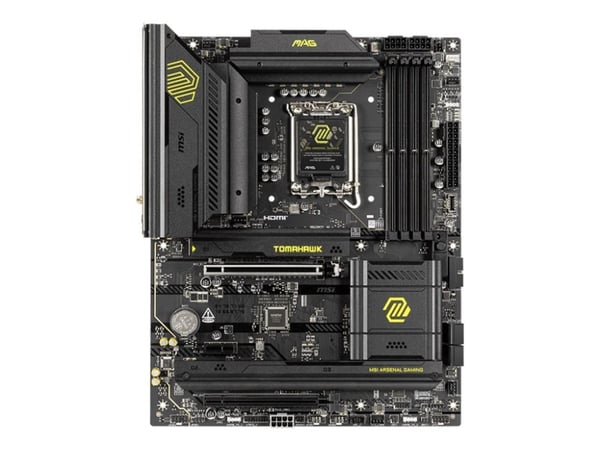 MSI MAG B860 TOMAHAWK WIFI - Hovedkort - ATX - LGA1851-sokkel - B860 Chipset - USB4, USB 3.2 Gen 1, USB 3.2 Gen 2, USB-C 3.2 Gen2 - 5 Gigabit Ether...