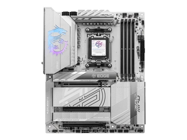 MSI MPG X870E EDGE TI WIFI - Hovedkort - ATX - Socket AM5 - AMD X870E Chipset - USB4, USB-C 3.2 Gen 2x2, USB-C 3.2 Gen2, USB 3.2 Gen 2, USB 3.2 Gen...