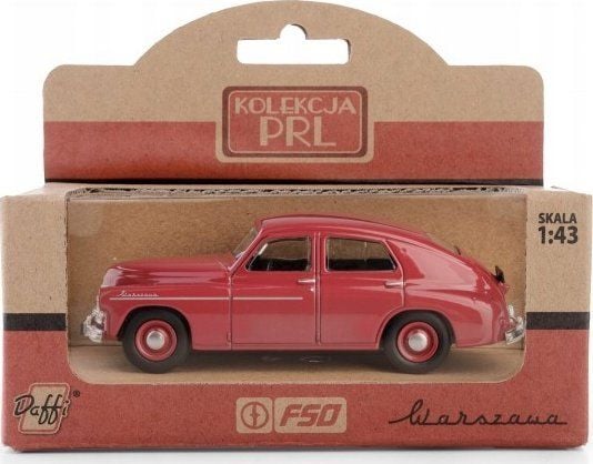 Figurin Papo Collection kommunistiska Warszawa M20 rödbrun