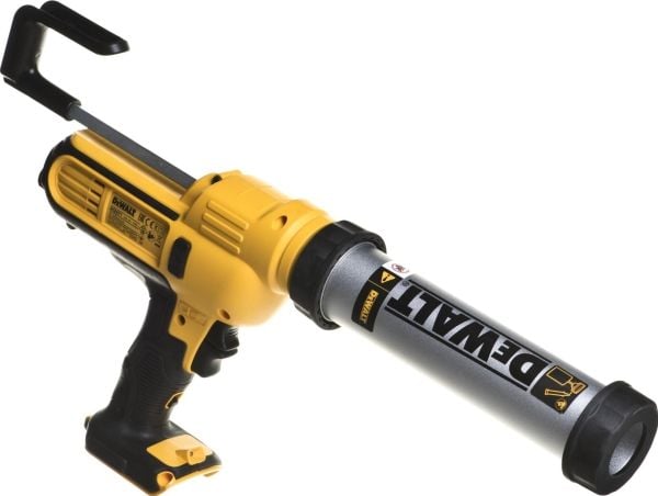 DeWALT DCE571N, Pneumaattinen saumausruisku, Keltainen, 400 ml, 295 kg, 475 mm, 305 mm
