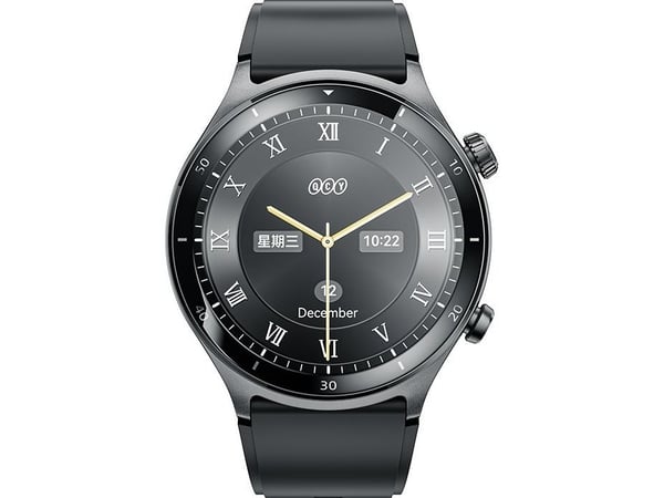 Smartwatch QCY GT3 S7 AMOLED 1,43" 3ATM (czarny)
