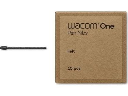 Wacom ACK24919Z, Pennespiss, Wacom, Wacom One Standard Pen, Sort, Felt, 10 stykker