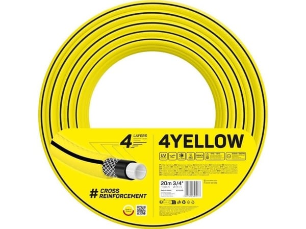 Cellfast trädgårdsslang Cellfast 4YELLOW 3/4" 20 m