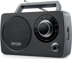 Muse bærbar radio M-075 R med AUX-in