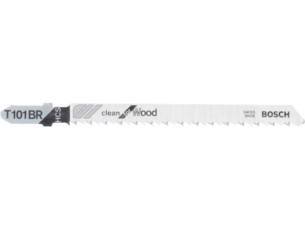 Bosch Clean for Wood - Stiksavklinge - 100 mm - T101BR - 2608630014 - 5 stk.