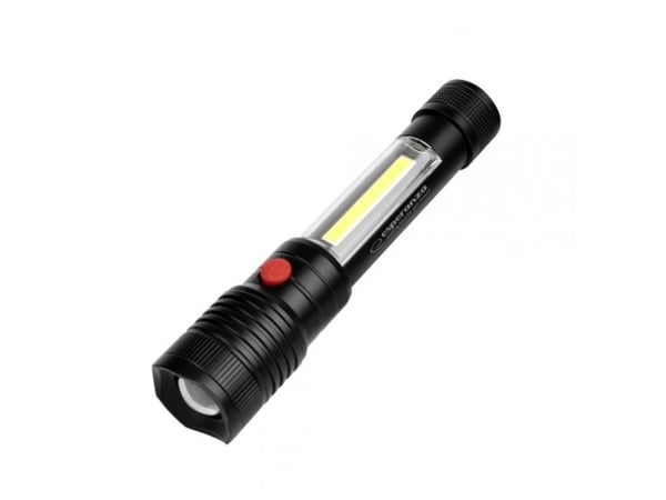 Esperanza Apate, Lommelykt, Sort, Knapper, LED, 2 lamper, 3 W