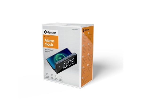 Denver Žadintuvas Denver ECQ-103 med QI induktiv lader (10W)