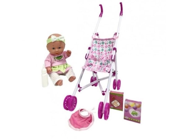 Smily Play dukke Julka 30 cm i vogn