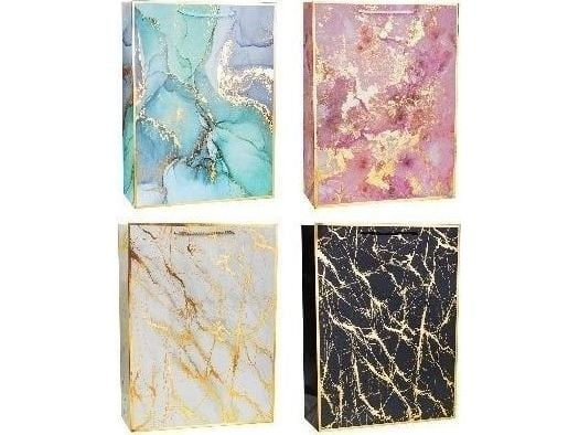 Rozette gavepose Lux Marmur stor mix ROZETTE