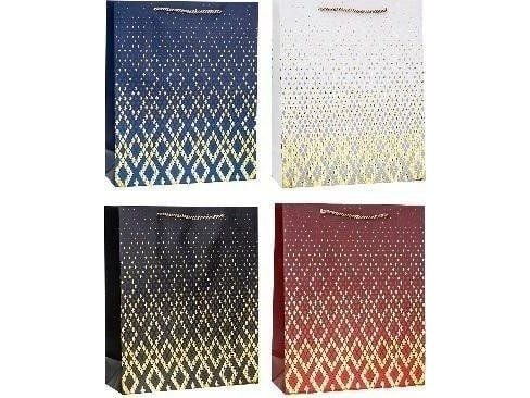 Rosette gavepose Hot Stamp Lux liten mix
