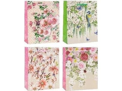 Gavepose / rosetta Lux med glitter liten mix ROZETTE