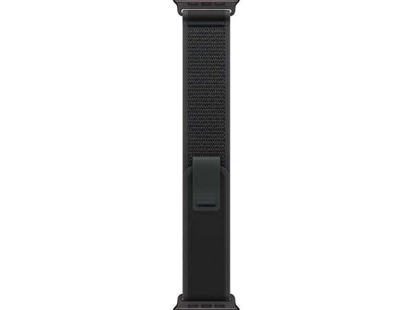 Apple Trail Loop - Sløyfe for smart armbåndsur - 49 mm, svart titanfinish - S/M-størrelse - svart