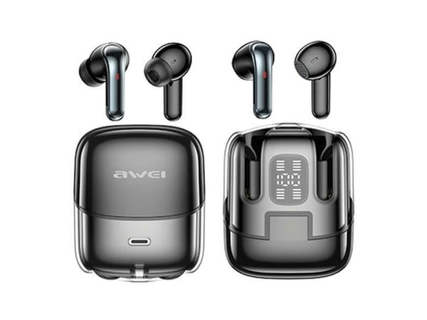 AWEI TWS Bluetooth 5.3 T79 ENC (svart)
