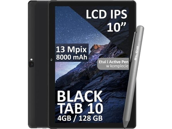 79-072# Nettbrett blow blacktab10 4/128 GB 4G LTE