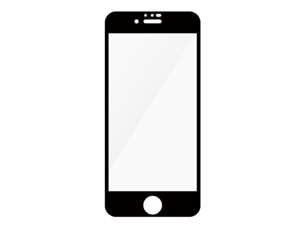 SAFE. by PanzerGlass - Skjermbeskytter til mobiltelefon - ultra-wide fit - glass - 4,7" - rammefarge svart (pakke med 50 stk.) - for Apple iPhone 6...