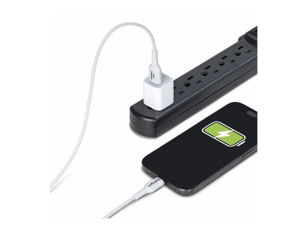 1M WHITE USB-A TO USB-C CABLE CHARGER CORD USB 2.0 DATA TRANSF