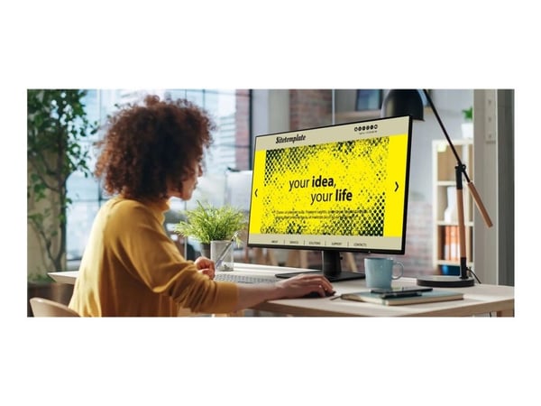 MSI PRO MP271A E2 - LED-skjerm - 27" - 1920 x 1080 Full HD (1080p) @ 120 Hz - IPS - 300 cd/m² - 1500:1 - 1 ms - HDMI, VGA, DisplayPort - høyttalere