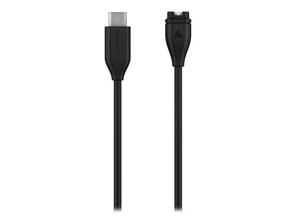 Garmin - USB-kabel - USB-C hane - svart - ladda och synka
