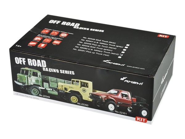 AMEWI - Pick-Up Truck 4WD Kit - RC - rød