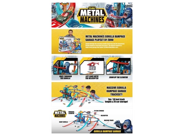 [OUTLET] - ZURU MetalMachines Gorilla Attack Kit 6726 17796