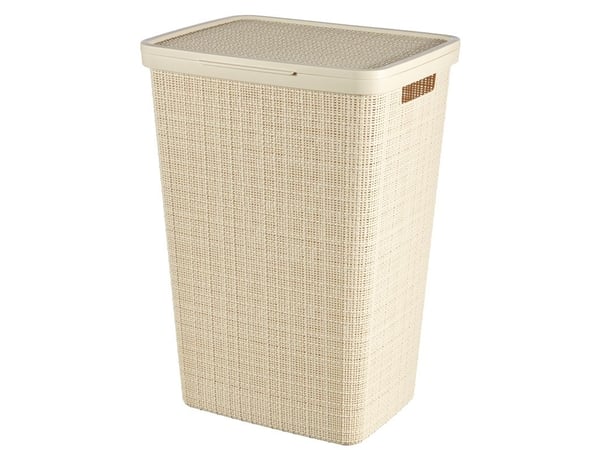 Curver NATURAL STYLE pyykkikori 58L Kermanvärinen