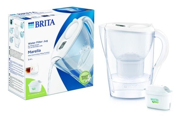 Vattenfilter BRITA MXpro MARELLA 2,4 l, vit