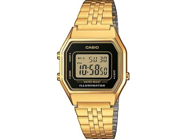Casio LA680WEGA-1ER, Vedenpitävä, Kronometri, Elektroninen
