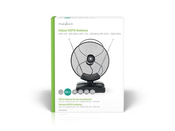 Nedis ANIR2503BK700 TV-sisäantenni