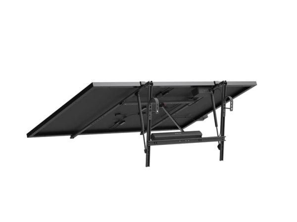 EcoFlow 1-Axis Solar Tracker, Solar Tracker, Sinkitty teräs, Vapaasti seisova, Musta, IP68, Akku