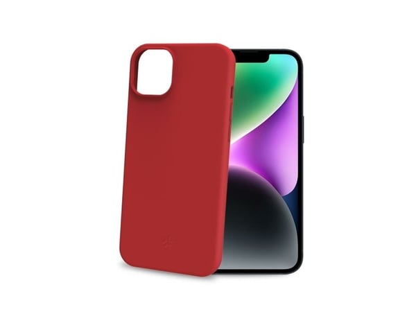 Celly CROMO1053RD, Suojus, Apple, Apple iPhone 15, 15,5 cm (6.12"), Punainen