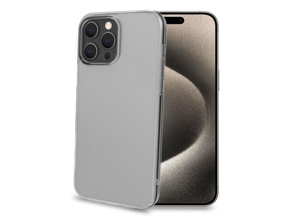 Celly GELSKIN1081, Etui, Apple, iPhone 16 Pro Max, 17,5 cm (6.9"), Gjennomsiktig