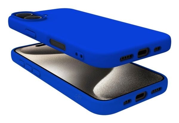 Celly CROMO1078BL, Mobilskal, Apple, iPhone 16, 15,5 cm (6.1"), Blå