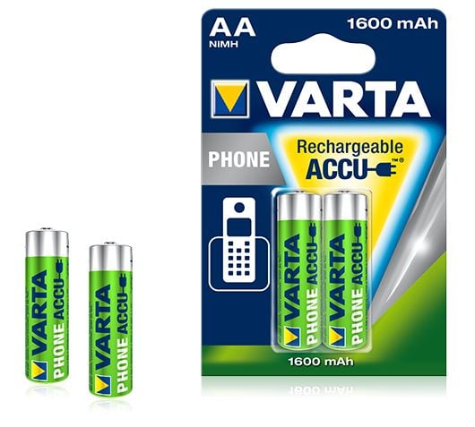 Varta Professional PhonePower - Batteri 2 x AA-type - NiMH - 1700 mAh