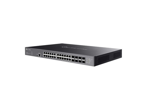 TP-Link Omada SX3832MPP, Håndtert, L2+, 10G Ethernet (100/1000/10000), Strøm over Ethernet (PoE), Rack-montering, DIN rail